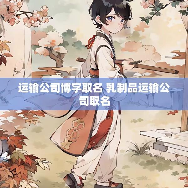 运输公司博字取名 乳制品运输公司取名