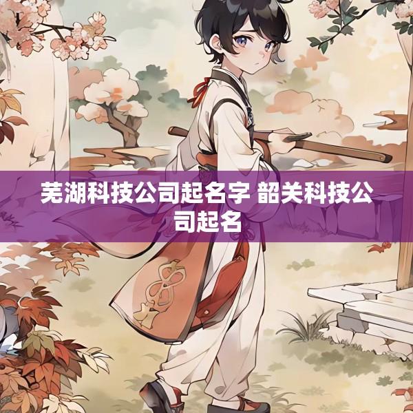 芜湖科技公司起名字 韶关科技公司起名