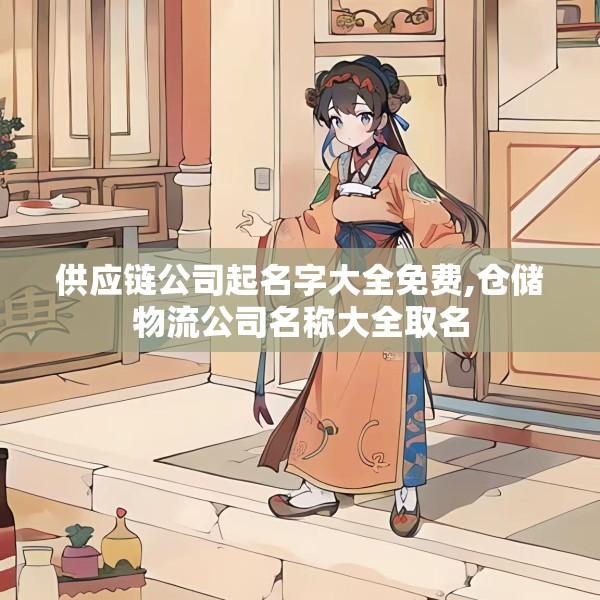 供应链公司起名字大全免费,仓储物流公司名称大全取名