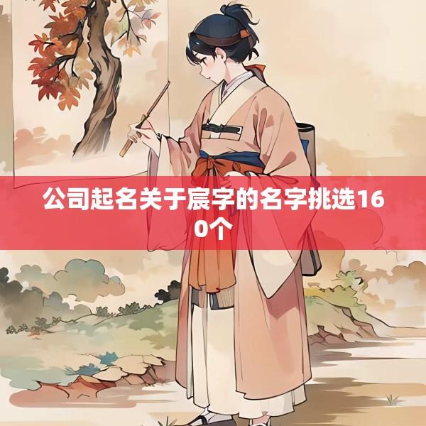 公司起名关于宸字的名字挑选160个