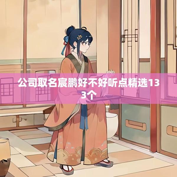公司取名宸鹏好不好听点精选133个