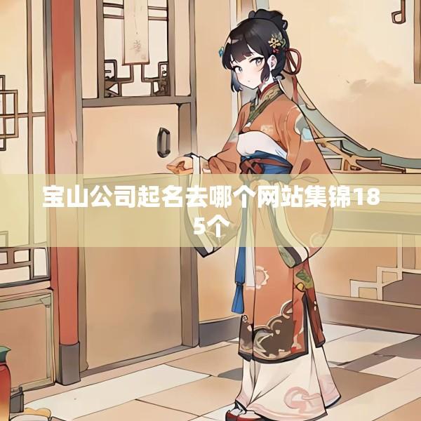 宝山公司起名去哪个网站集锦185个