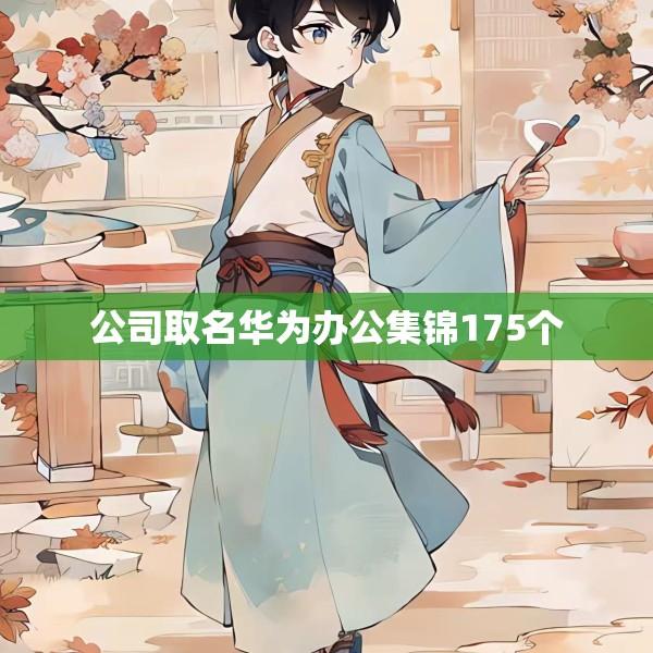 公司取名华为办公集锦175个