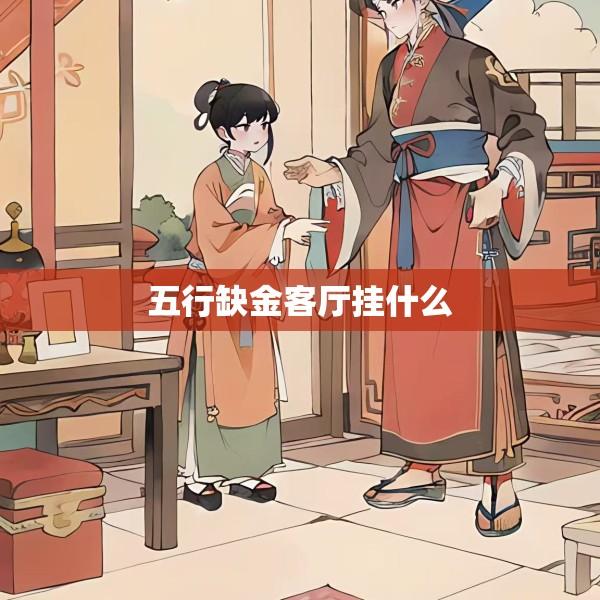 五行缺金客厅挂什么