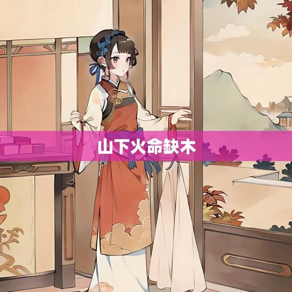 山下火命缺木