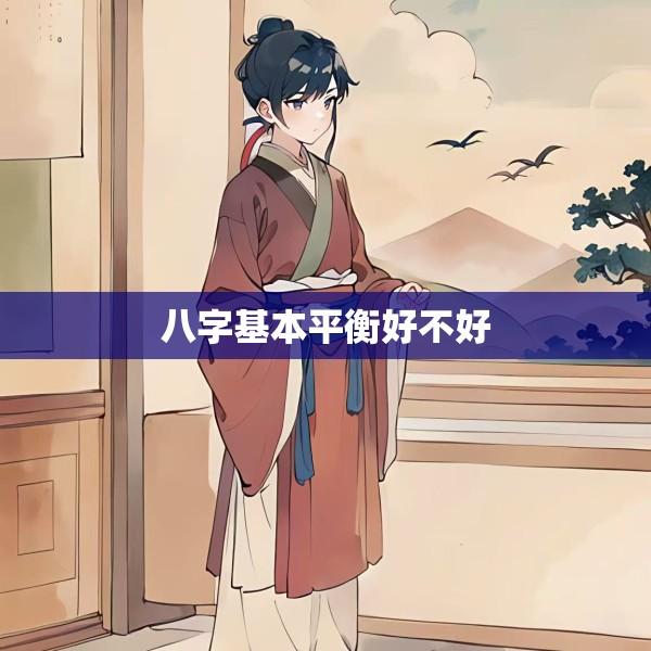 八字基本平衡好不好