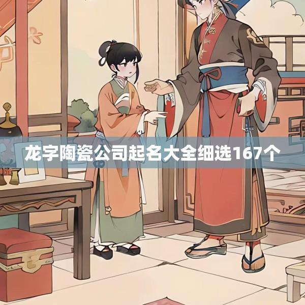 龙字陶瓷公司起名大全细选167个