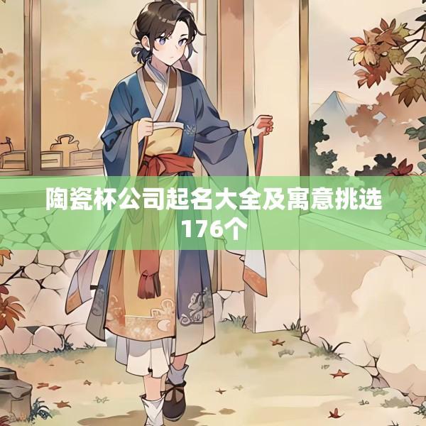 陶瓷杯公司起名大全及寓意挑选176个