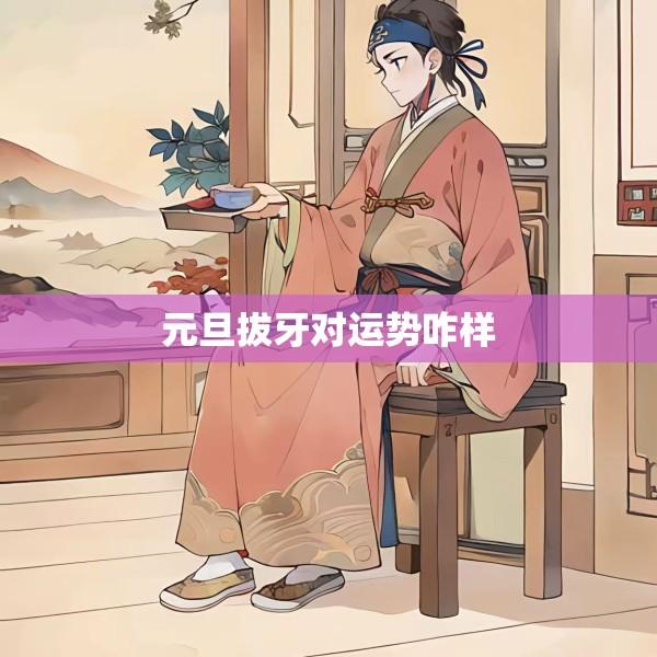 元旦拔牙对运势咋样
