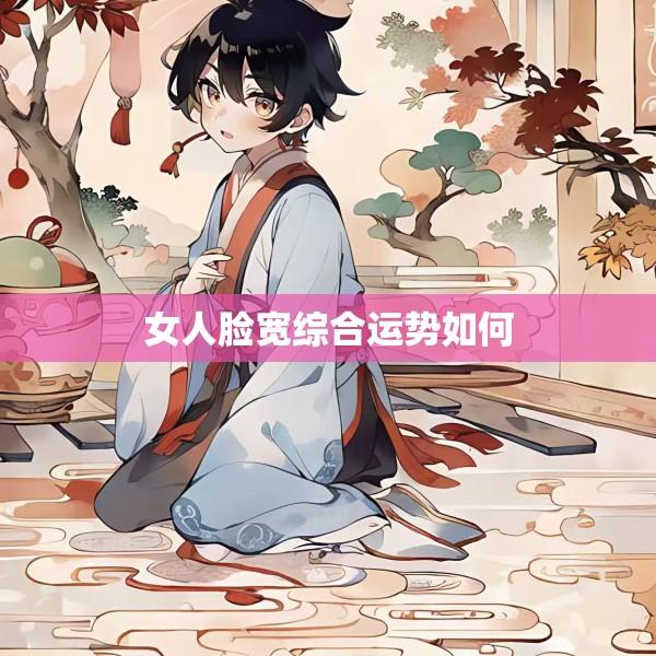 女人脸宽综合运势如何