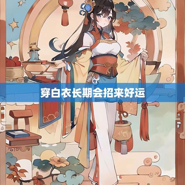 穿白衣长期会招来好运