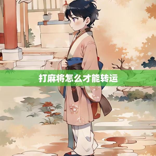 打麻将怎么才能转运