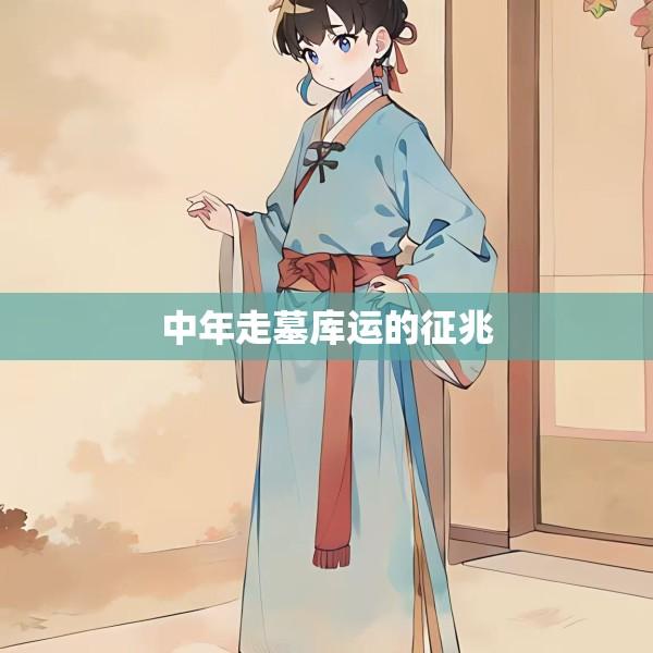 中年走墓库运的征兆