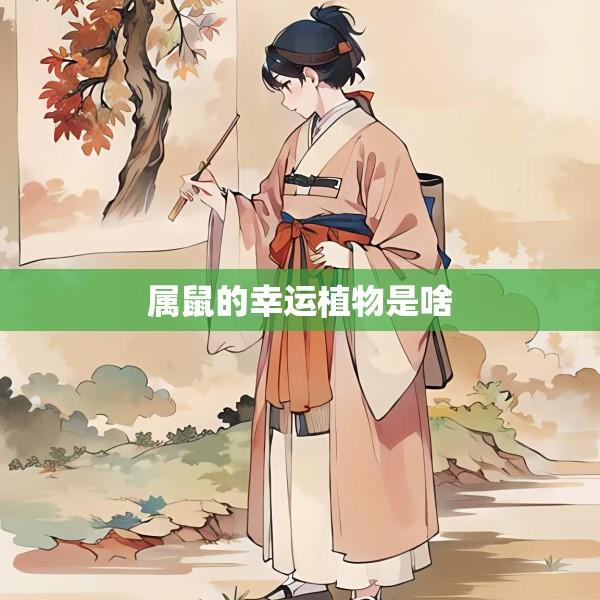 属鼠的幸运植物是啥