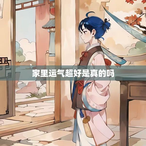 家里运气超好是真的吗