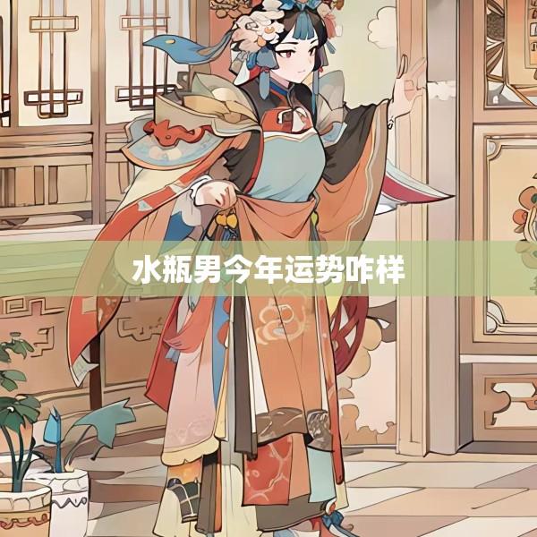 水瓶男今年运势咋样