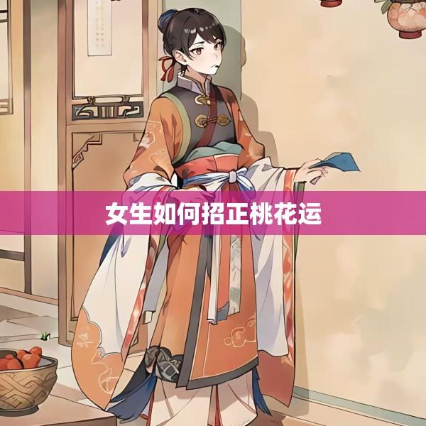女生如何招正桃花运