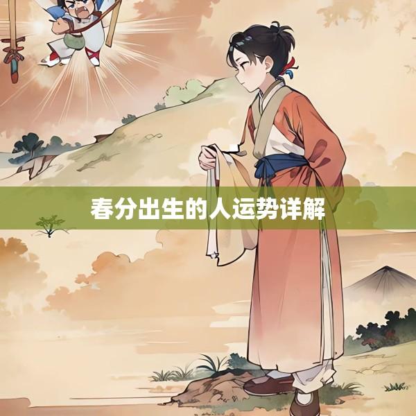 春分出生的人运势详解