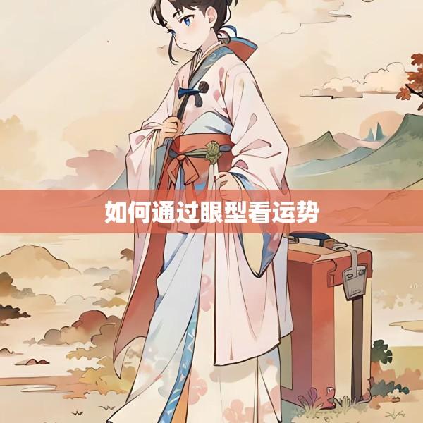 如何通过眼型看运势