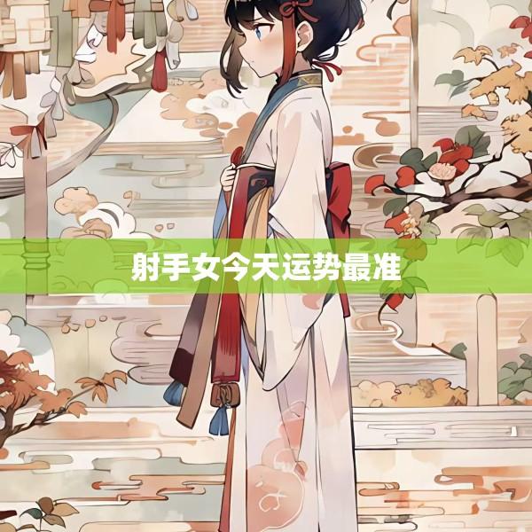 射手女今天运势最准