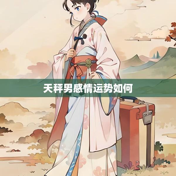 天秤男感情运势如何