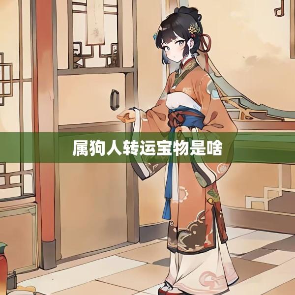 属狗人转运宝物是啥