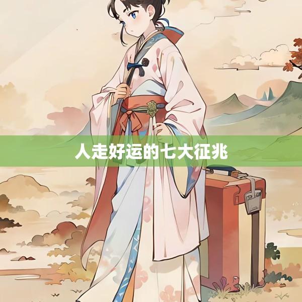 人走好运的七大征兆