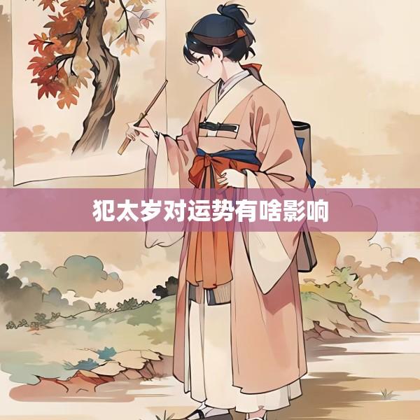犯太岁对运势有啥影响