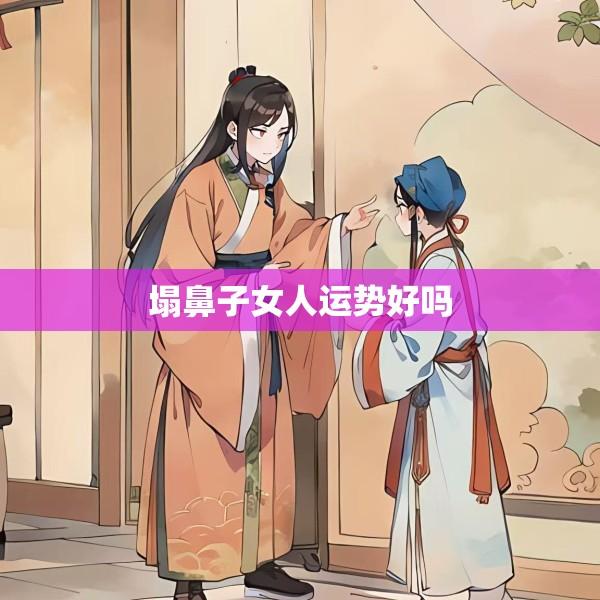 塌鼻子女人运势好吗