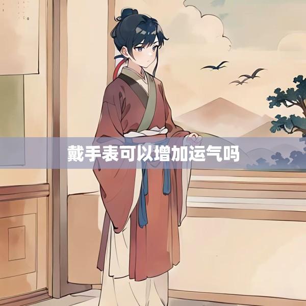 戴手表可以增加运气吗