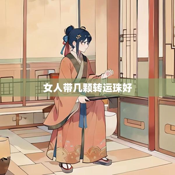 女人带几颗转运珠好