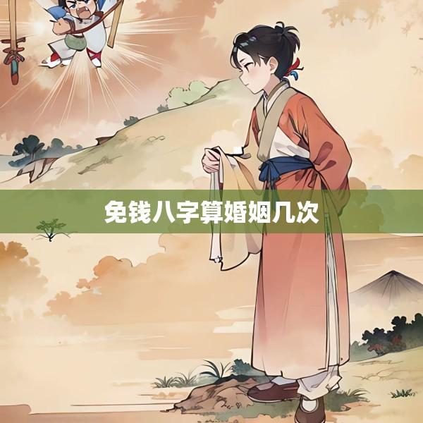 免钱八字算婚姻几次