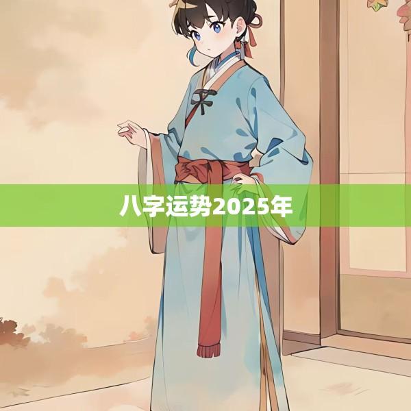 八字运势2025年