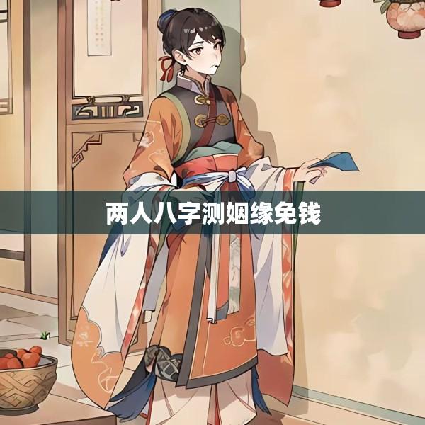两人八字测姻缘免钱