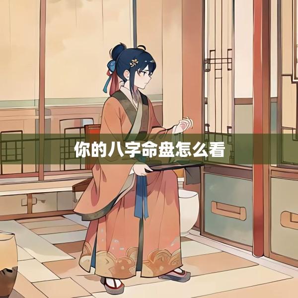 你的八字命盘怎么看