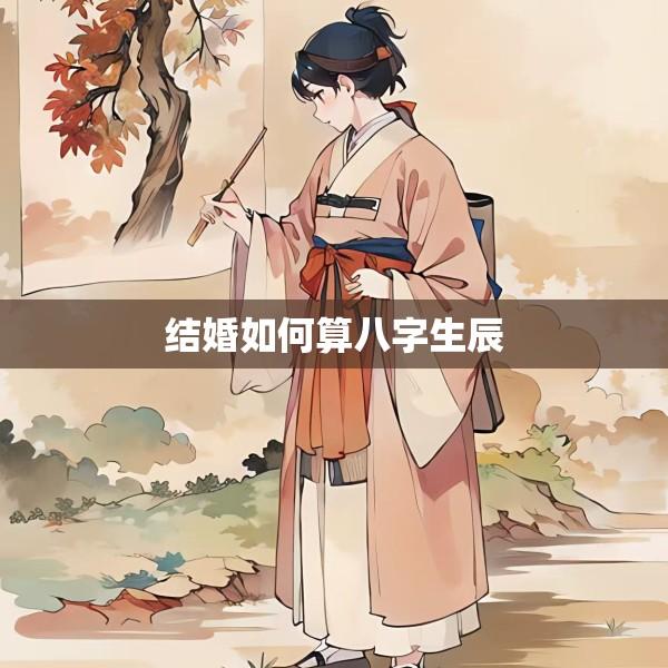 结婚如何算八字生辰