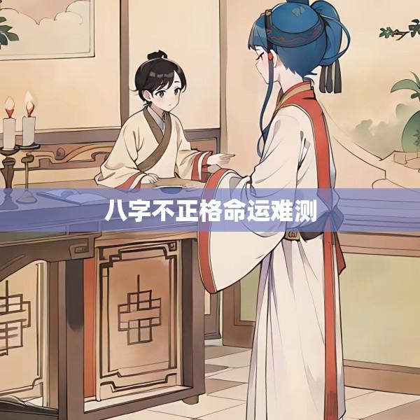 八字不正格命运难测