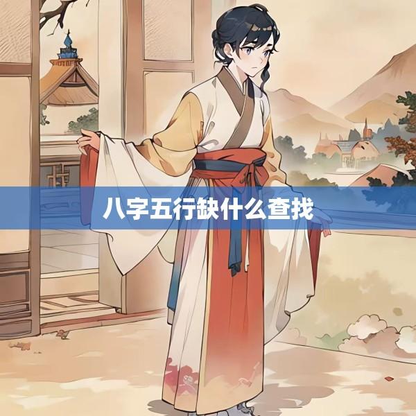 八字五行缺什么查找