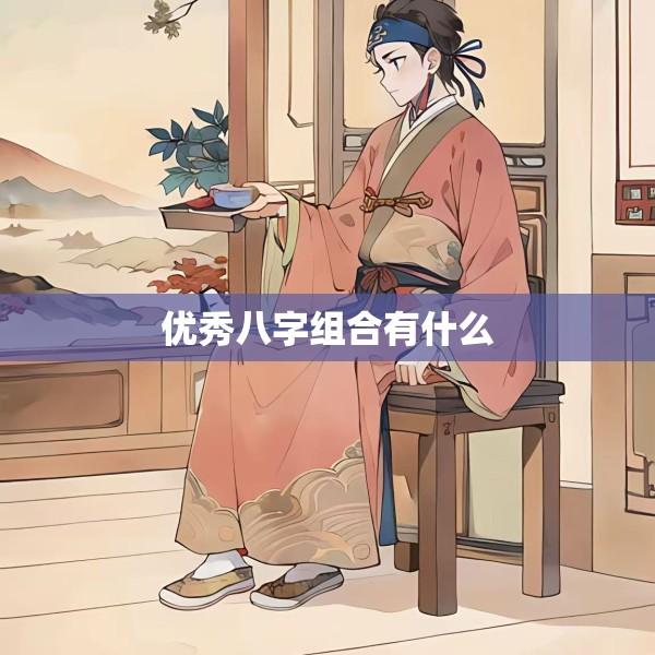 优秀八字组合有什么