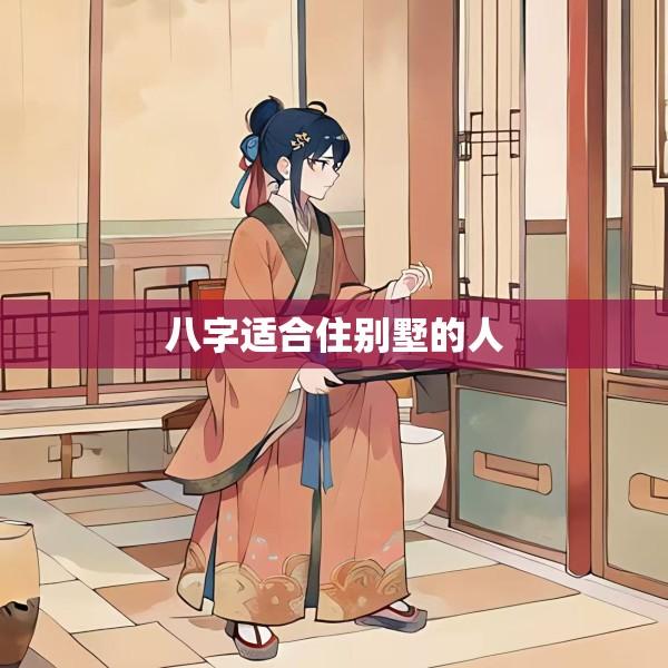 八字适合住别墅的人