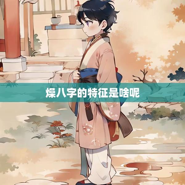燥八字的特征是啥呢