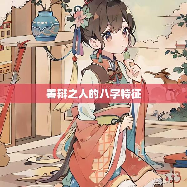 善辩之人的八字特征