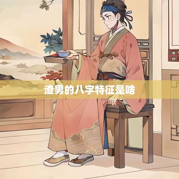 渣男的八字特征是啥