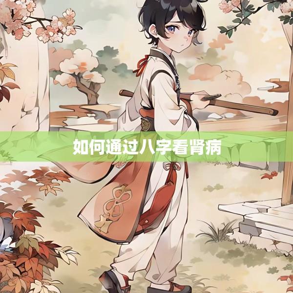 如何通过八字看肾病