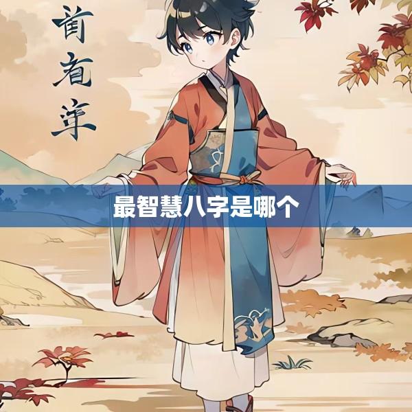 最智慧八字是哪个
