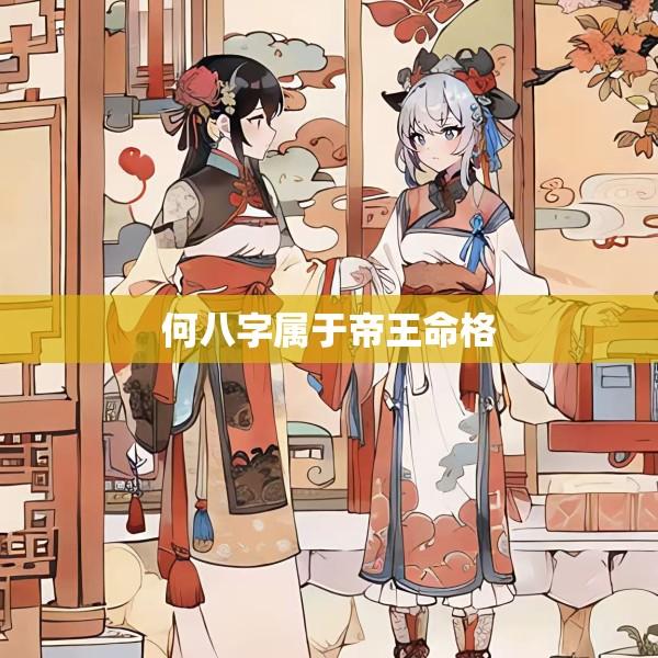 何八字属于帝王命格