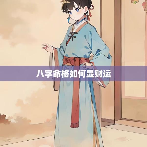 八字命格如何显财运