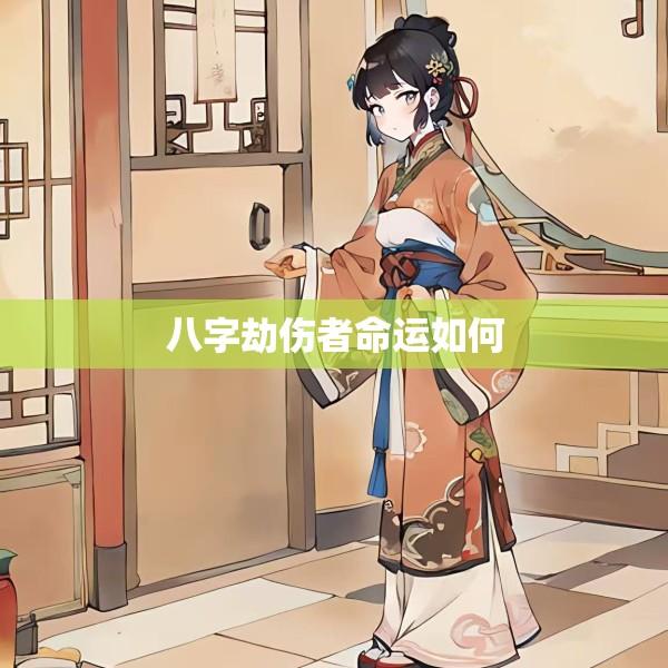 八字劫伤者命运如何