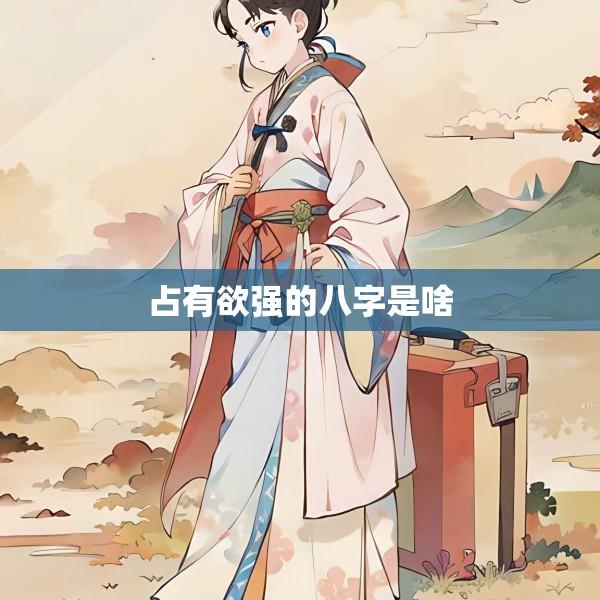 占有欲强的八字是啥