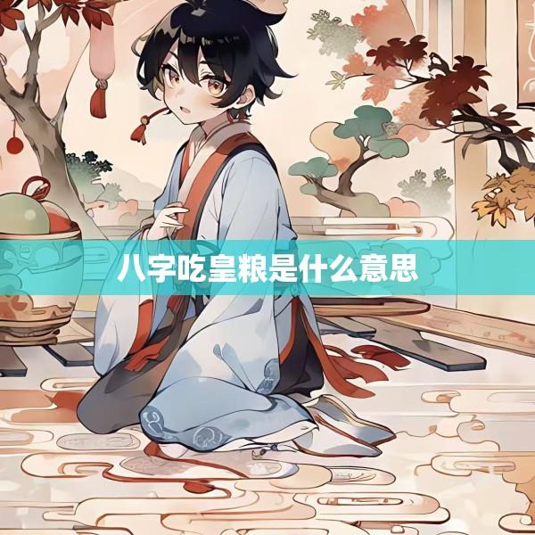 八字吃皇粮是什么意思